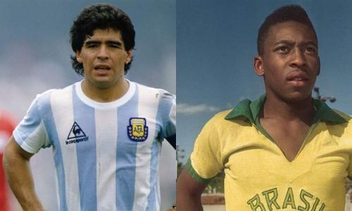 Maradona vs Pelé